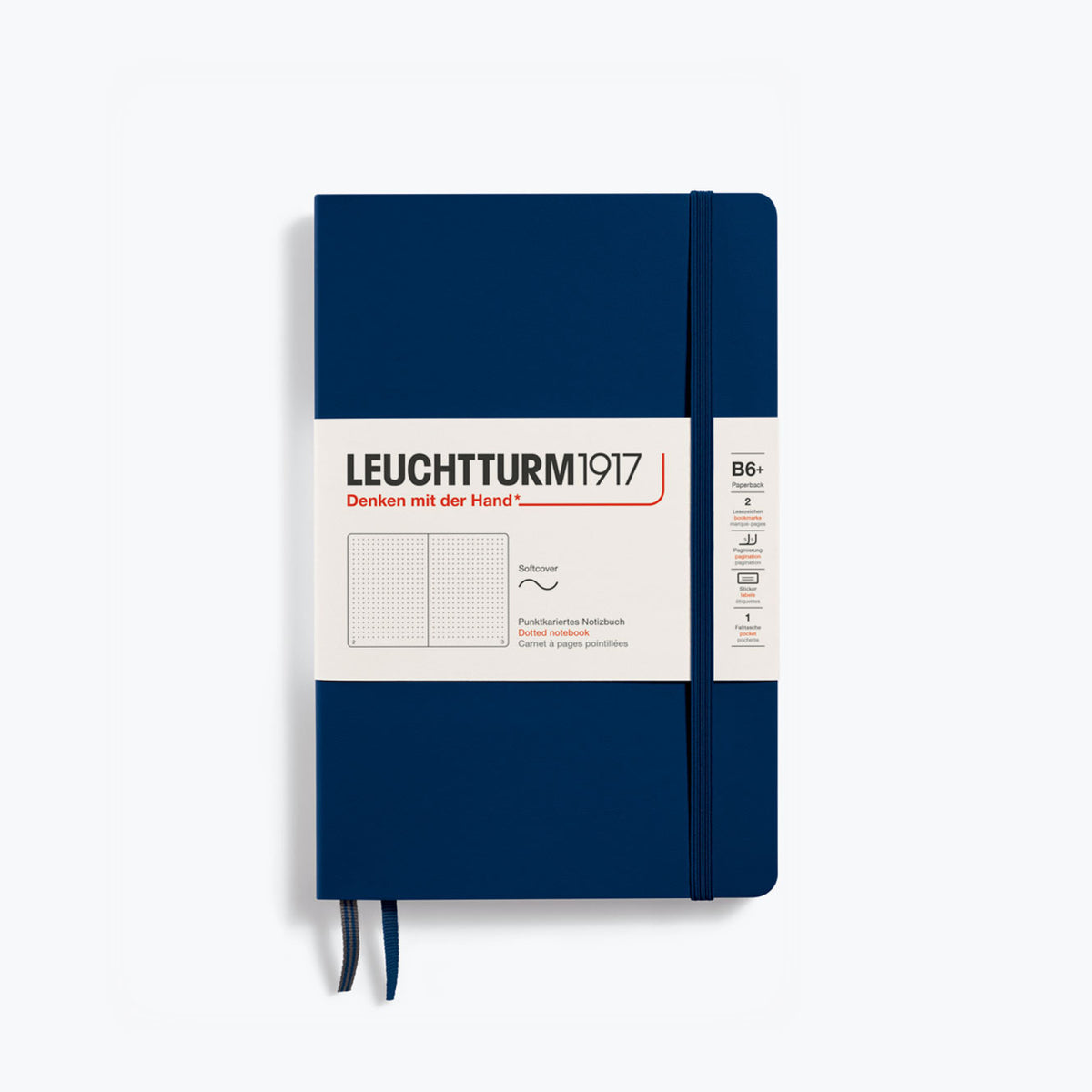 Leuchtturm1917 - Notebook - Softcover - B6+ - Navy