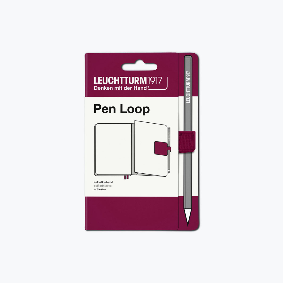 Leuchtturm1917 - Pen Loop - Port Red