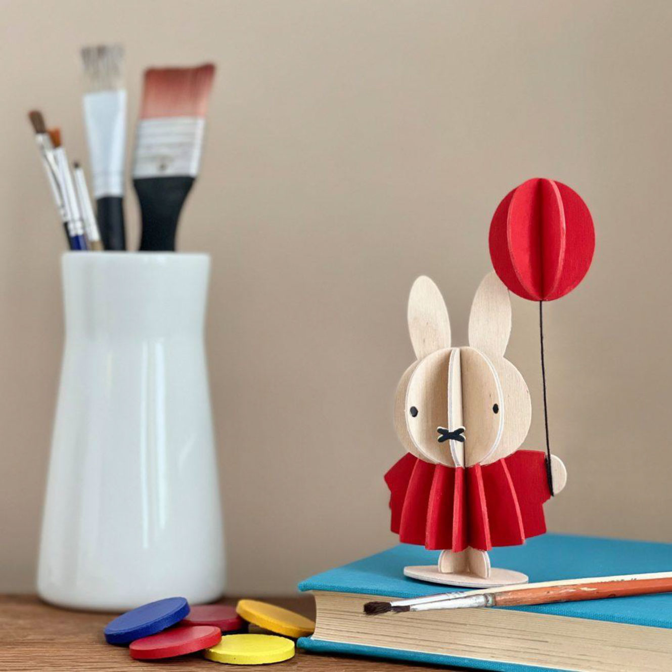 Lovi - Ornament - Miffy - 13.5cm - Balloon