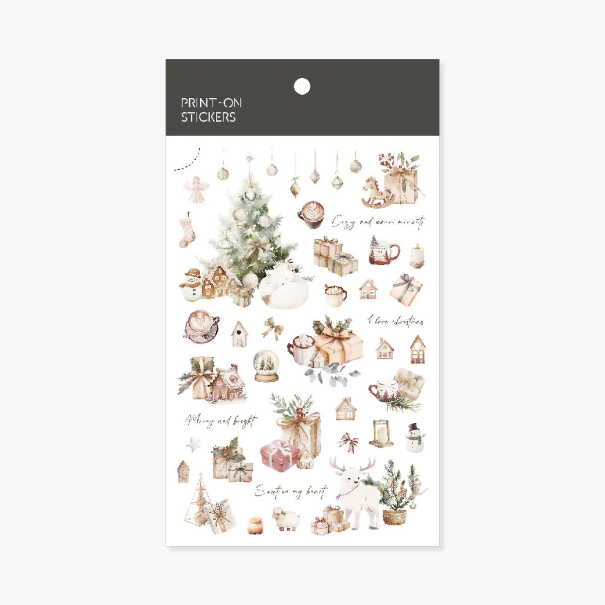 MU Lifestyle - Planner Sticker - Print On - Christmas - #024X