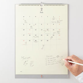 Midori - 2025 Calendar - MD Wall