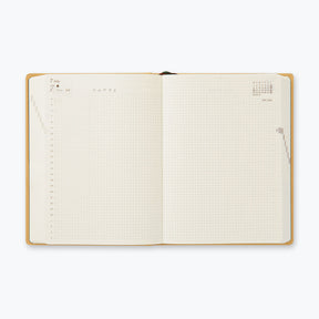 Midori - 2025 Diary - Hibino - A6 - Camel