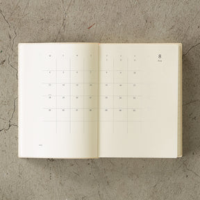 Midori - 2025 Diary - MD 1Day 1Page - A5