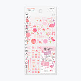 Midori - Planner Sticker - Seal Collection - Pink