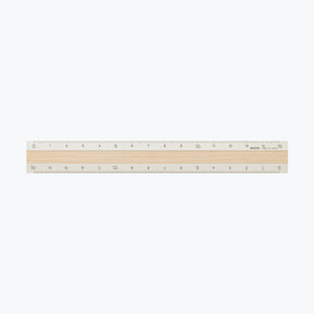 Midori - Ruler - Aluminium - 15cm - Ivory