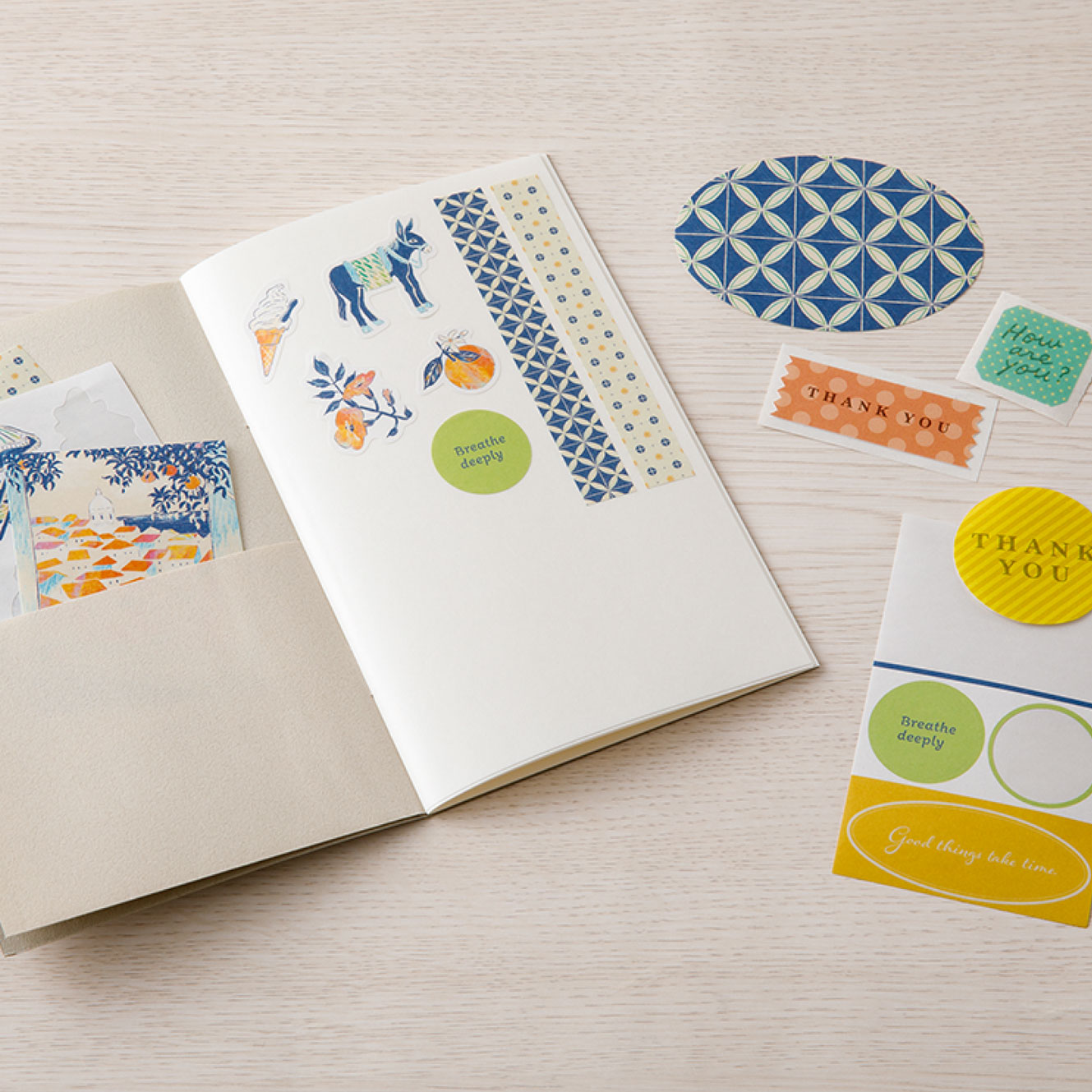 Midori - Sticker Book - Gray