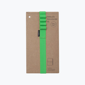 Papelote - Elastic Pen Strap - A4 - Green