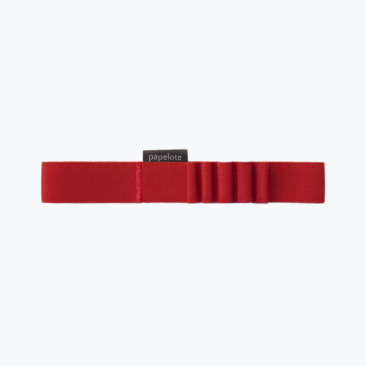 Papelote - Elastic Pen Strap - A5 - Dark Red