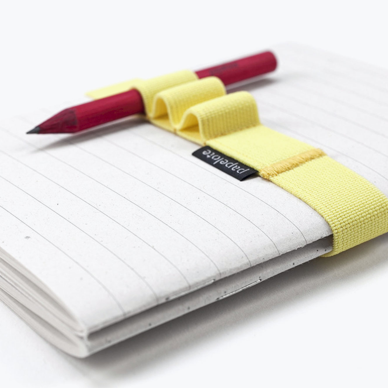 Papelote - Elastic Pen Strap - A6 - Dark Red