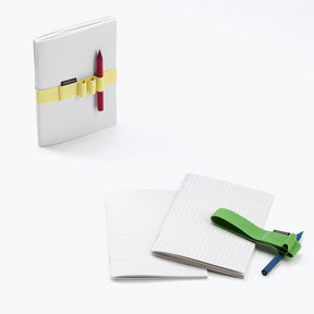 Papelote - Elastic Pen Strap - A6 - Green