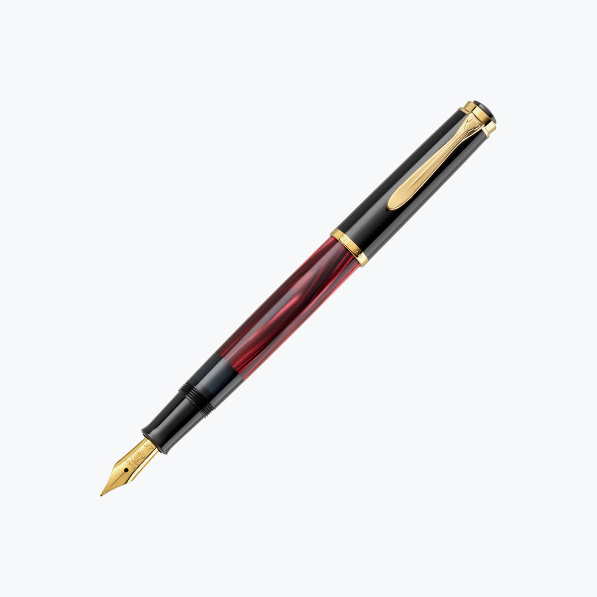 Pelikan - Fountain Pen - Classic M200 - Red Marbled