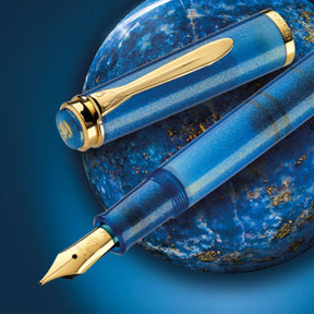 Pelikan - Fountain Pen Set - Classic M200 - Golden Lapis