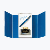 Pelikan - Fountain Pen Set - Classic M200 - Golden Lapis