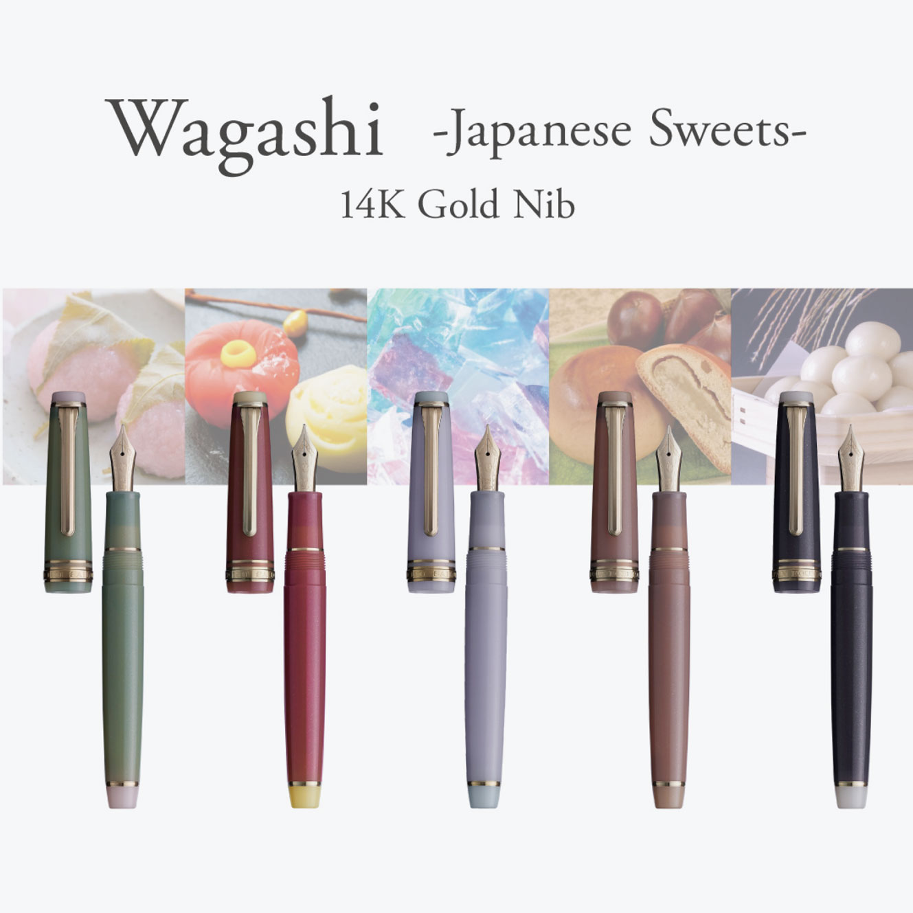 Sailor - Fountain Pen Set - ProGear Slim - Japanese Sweets - Manju