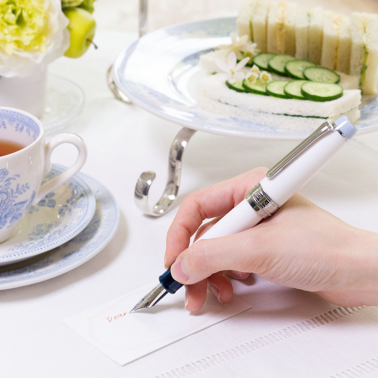 Sailor - Fountain Pen - King ProGear - Tea Time #4 - Three Tiers