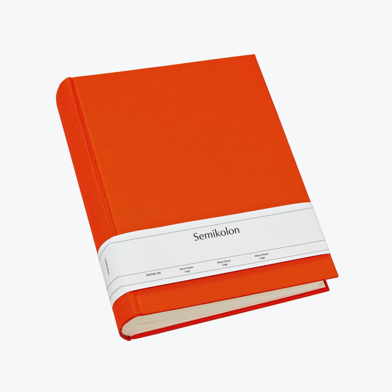 Semikolon - Photo Album - Heritage - Large - Orange