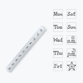 Shachihata - Stamp - Nototo 10 - Days