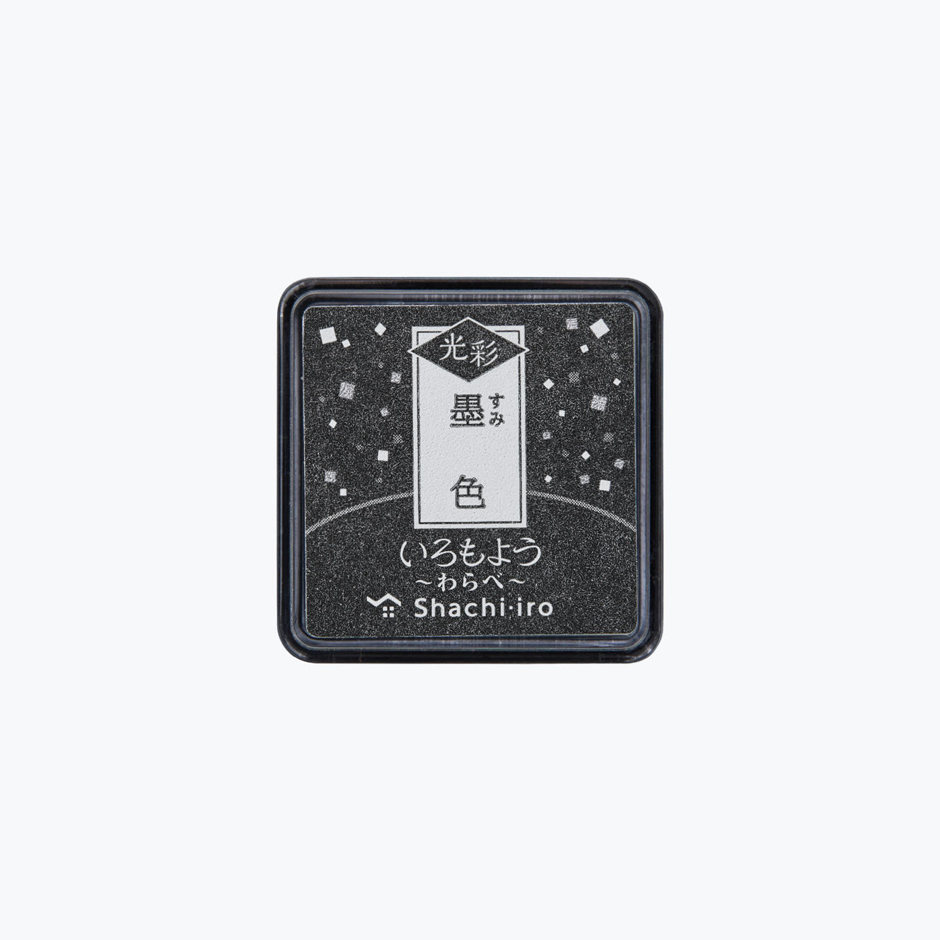 Shachihata - Stamp Pad - Iromoyo Kosai - Mini - Black