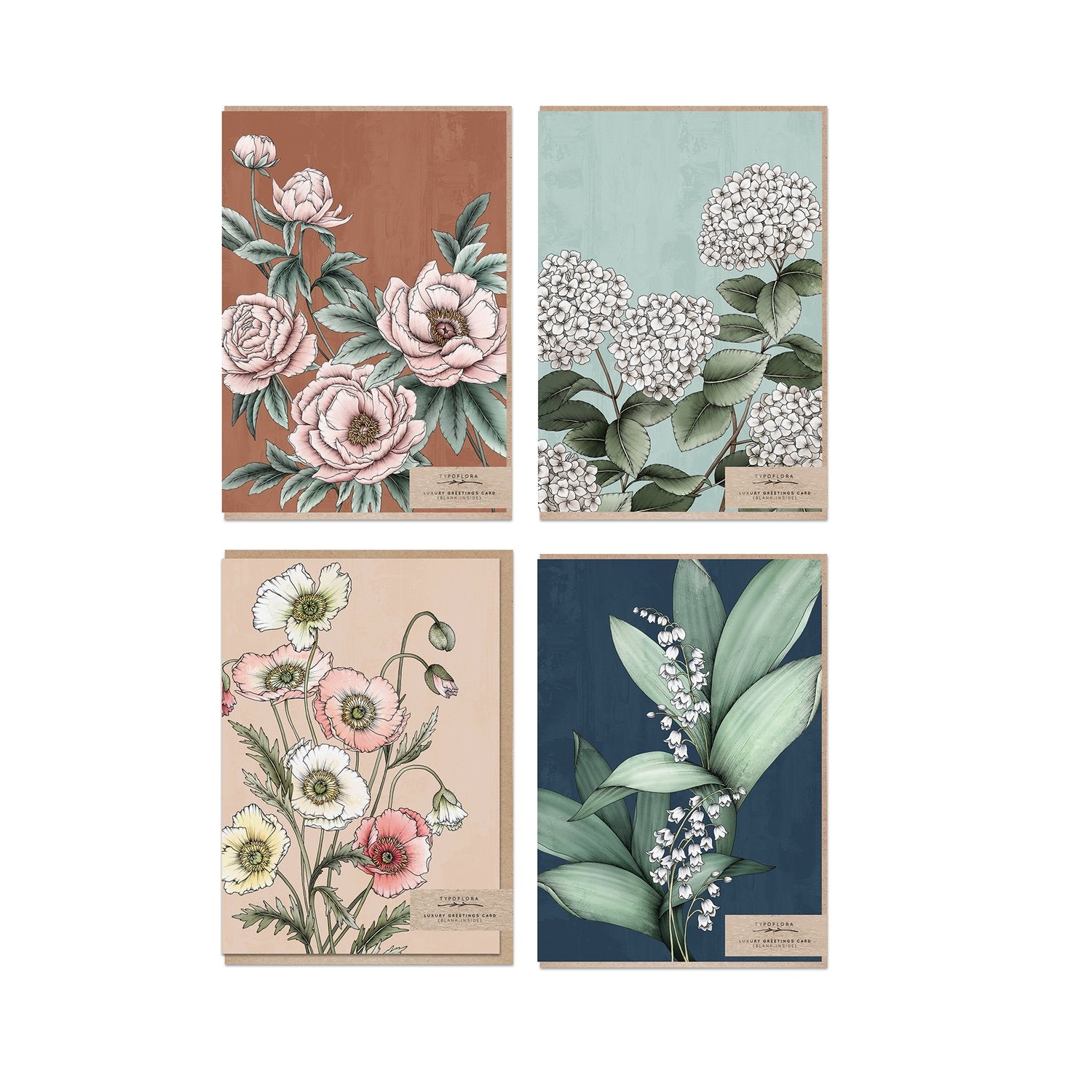 Typoflora - Card Set - Flora Portrait 1