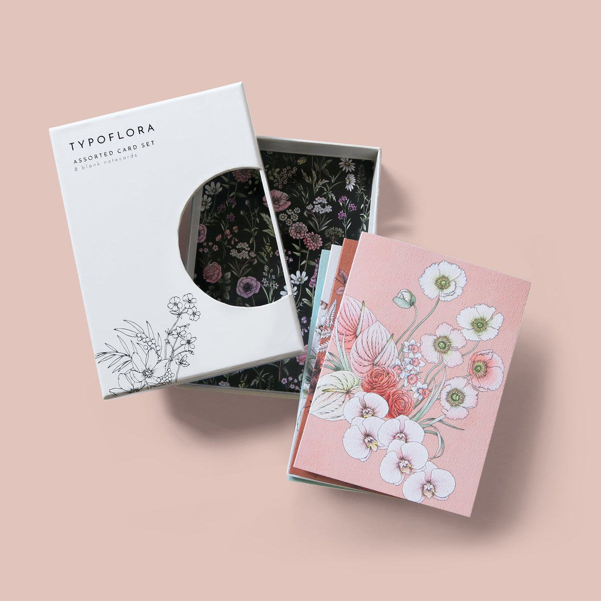 Typoflora - Card Set - Florist's Bouquet