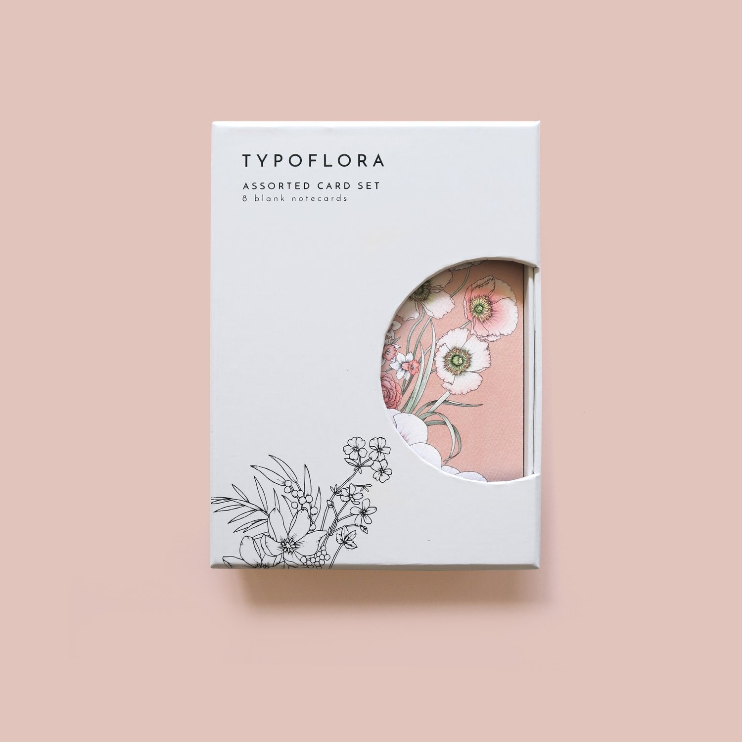 Typoflora - Card Set - Florist's Bouquet