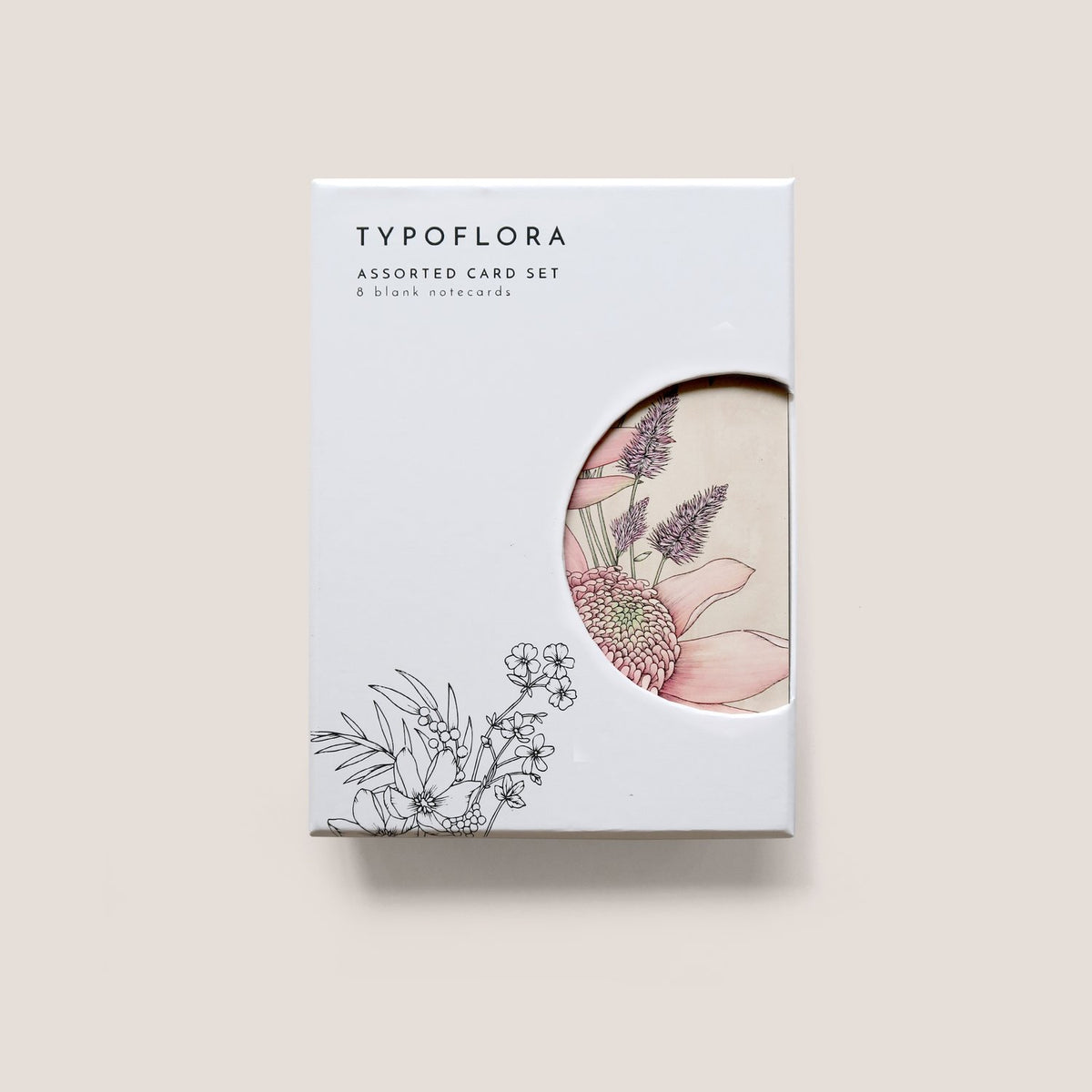 Typoflora - Card Set - Flora Portrait 3