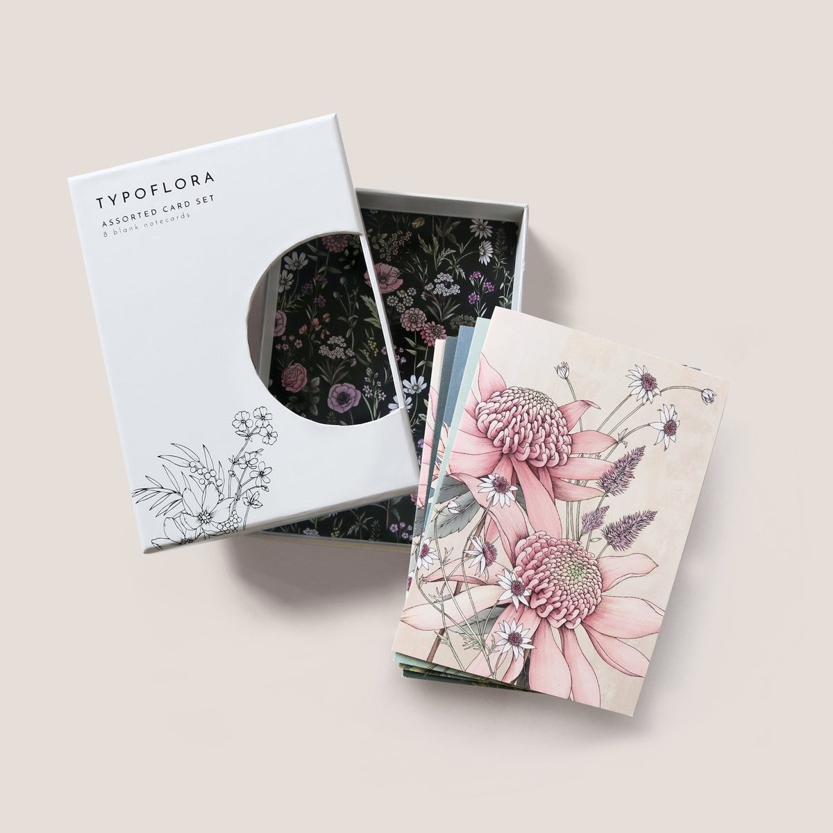 Typoflora - Card Set - Flora Portrait 3