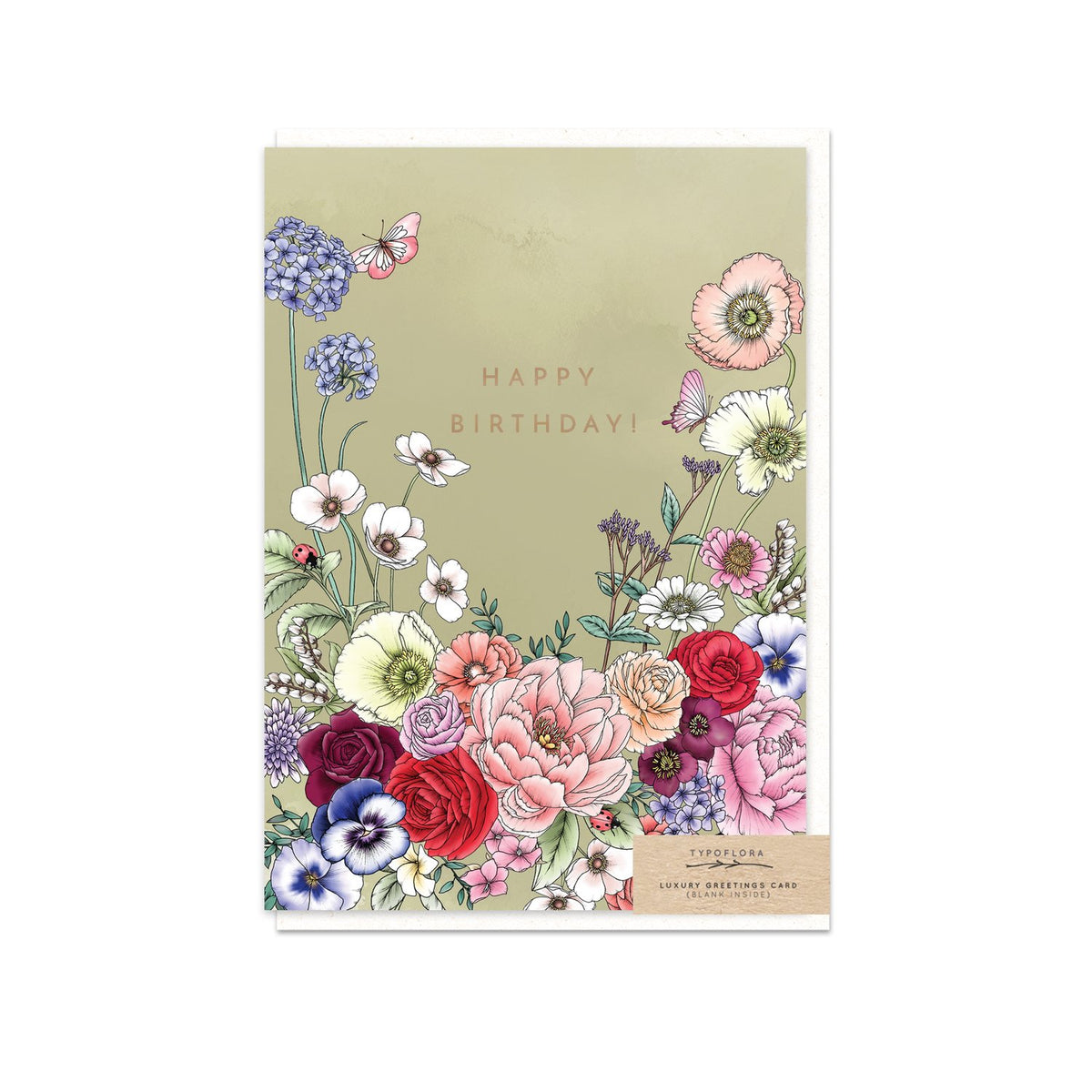 Typoflora - Card - Garden Birthday