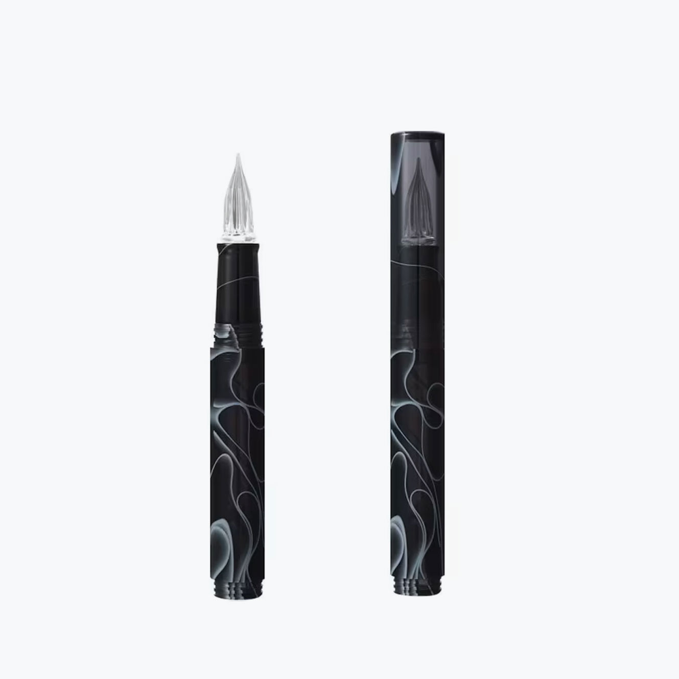 Teranishi - Calligraphy Pen - Glass Nib - Cosmo - Black