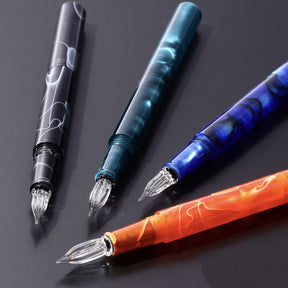 Teranishi - Calligraphy Pen - Glass Nib - Cosmo - Blue