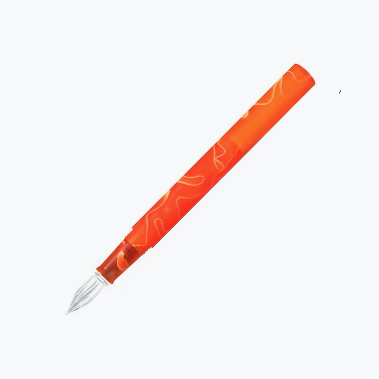 Teranishi - Calligraphy Pen - Glass Nib - Cosmo - Orange