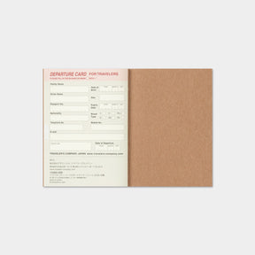 Traveler's Company - 2025 Diary - Insert - Passport - Monthly