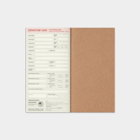 Traveler's Company - 2025 Diary - Insert - Regular - Monthly