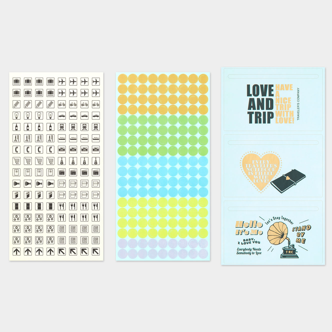 Traveler's Company - 2025 Diary - Insert - Sticker Set