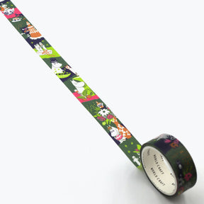 World Craft - Washi Tape - Moomin - Cake Green