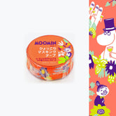 World Craft - Washi Tape - Moomin - Flower Orange