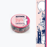 World Craft - Washi Tape - Moomin - Pink Border