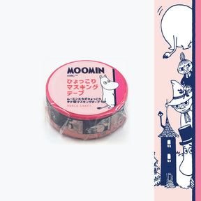 World Craft - Washi Tape - Moomin - Pink Border <Outgoing>