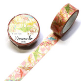 Kamiiso - Washi Tape - Kimono - Origami Crane