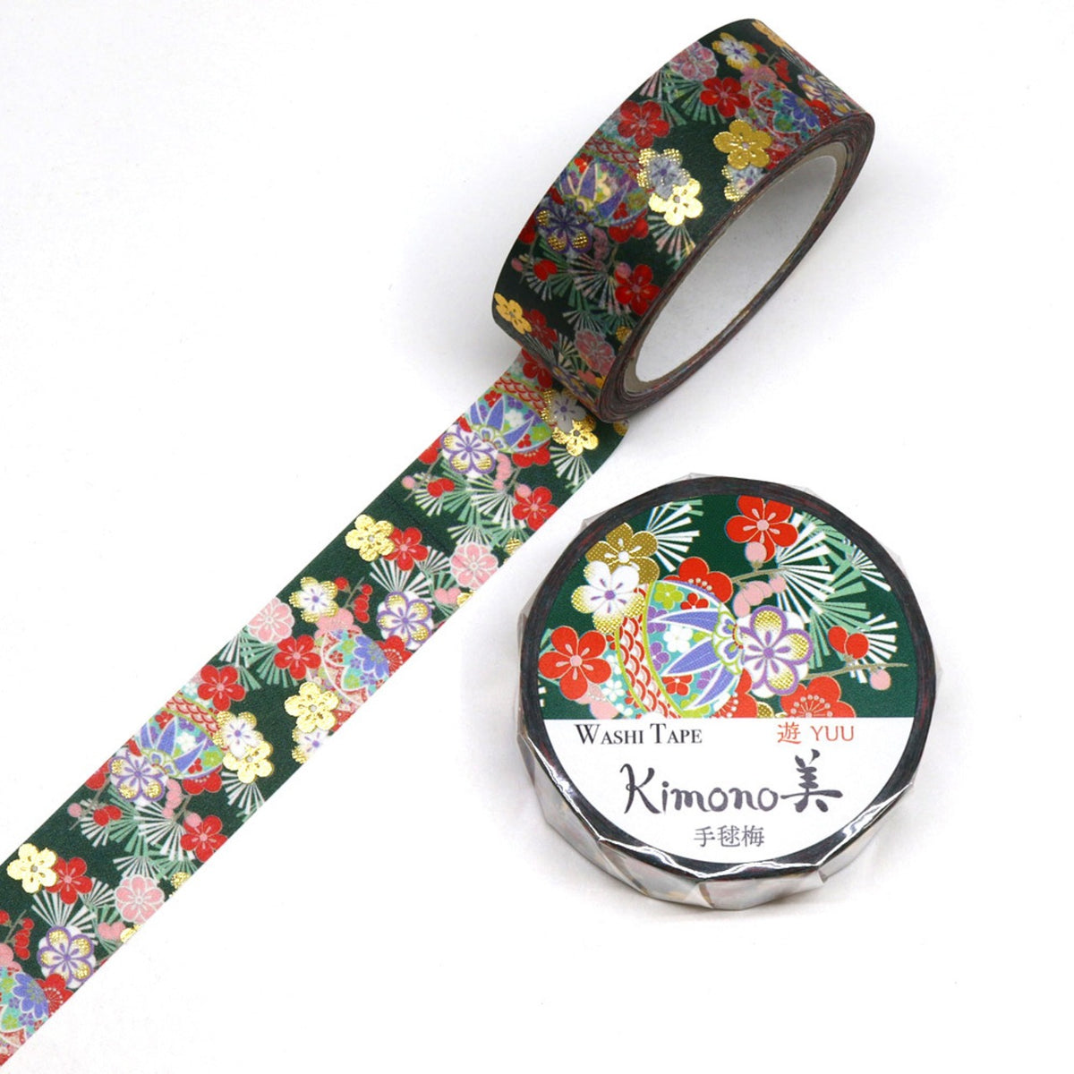 Kamiiso - Washi Tape - Kimono II - Temari Ume