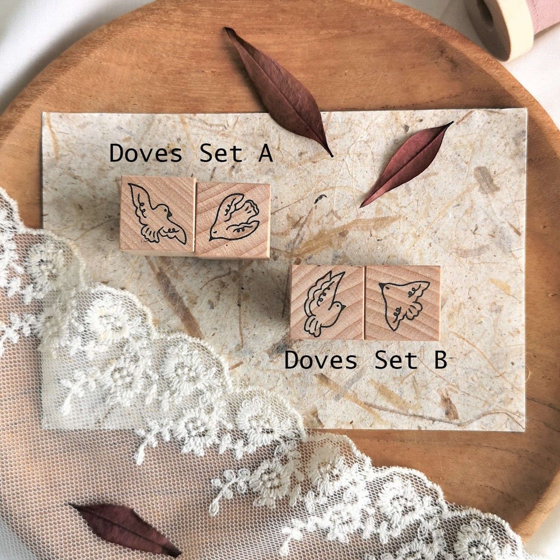 Eileen Tai - Stamp - Doves Set B <Outgoing>