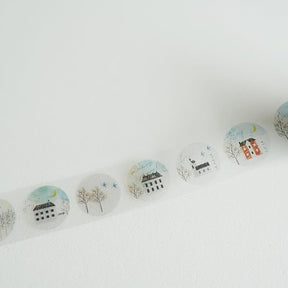 Yohaku - Washi Tape - Itsukanomachikado (PET)