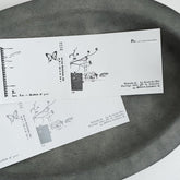 Yohaku - Notepad - Memo Pad - Nostalgy Grey