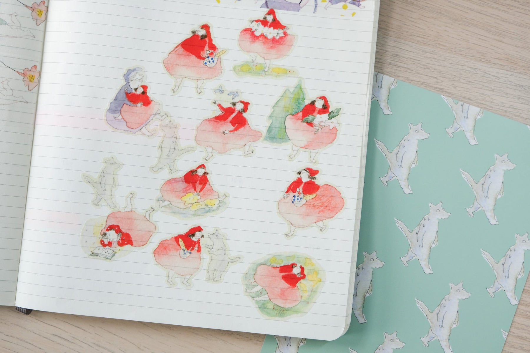 Dodolulu - Planner Sticker - Little Red Riding Hood