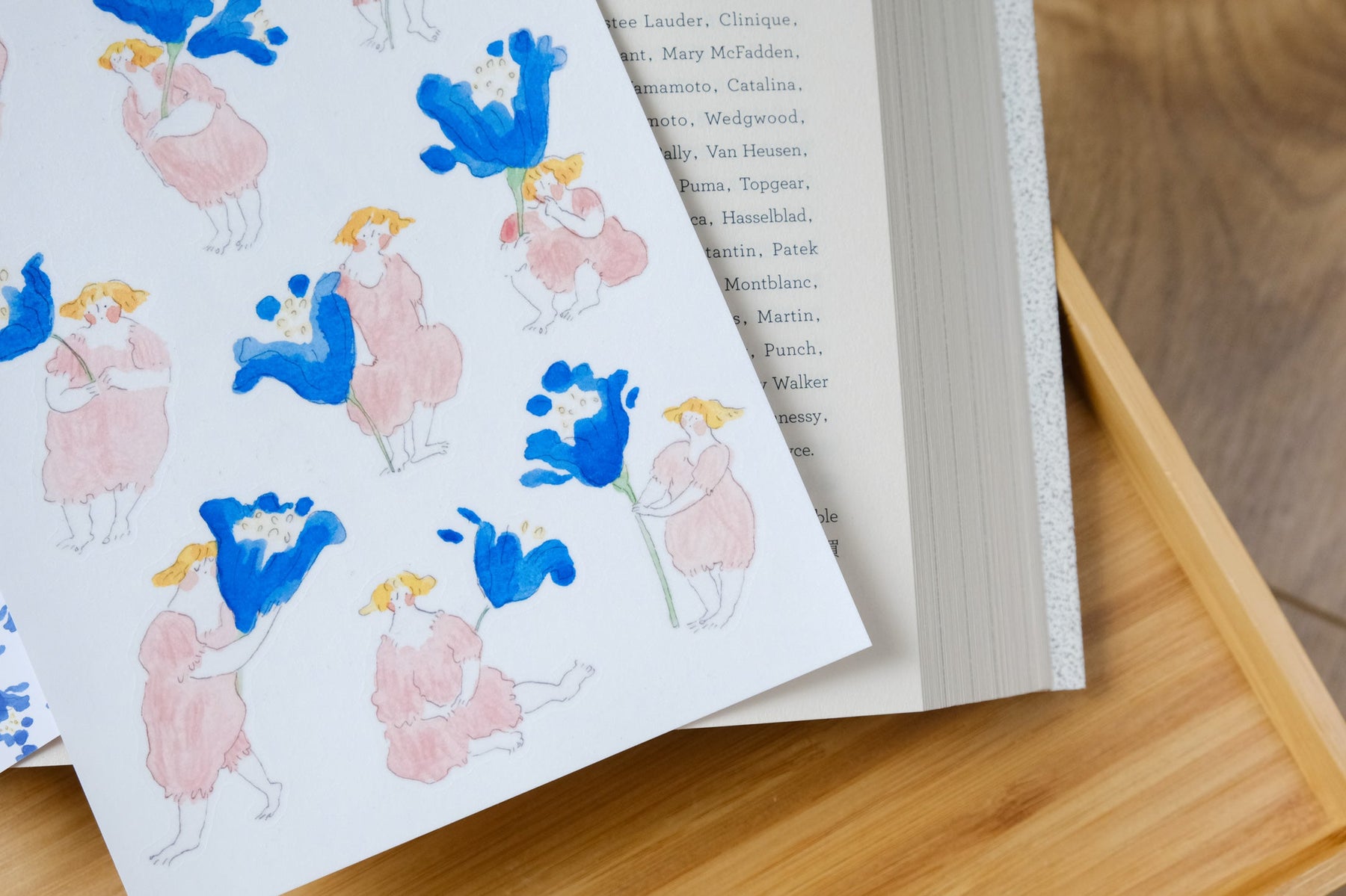 Dodolulu - Planner Sticker - Some Blue Flowers