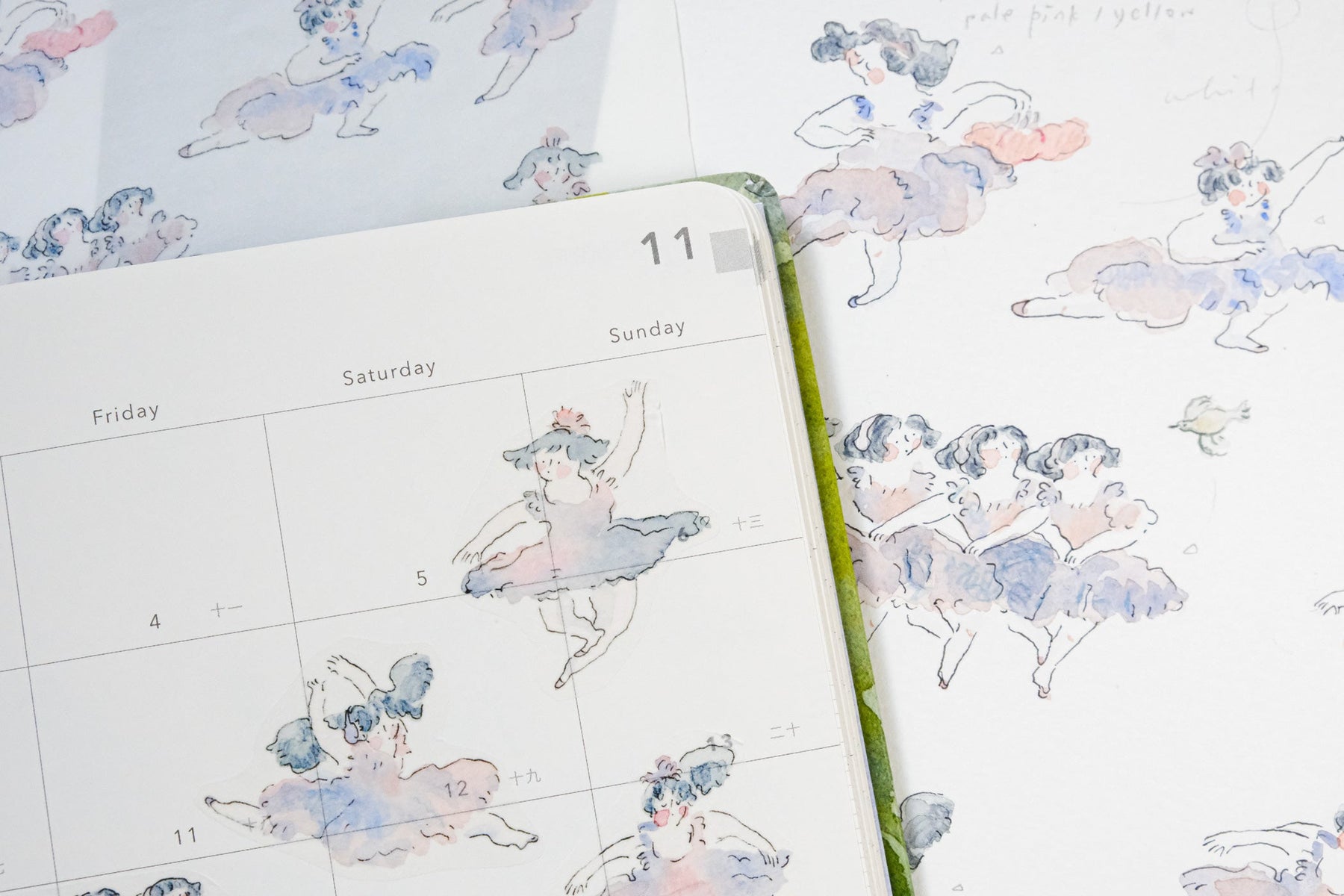 Dodolulu - Planner Sticker - Some Ballerinas