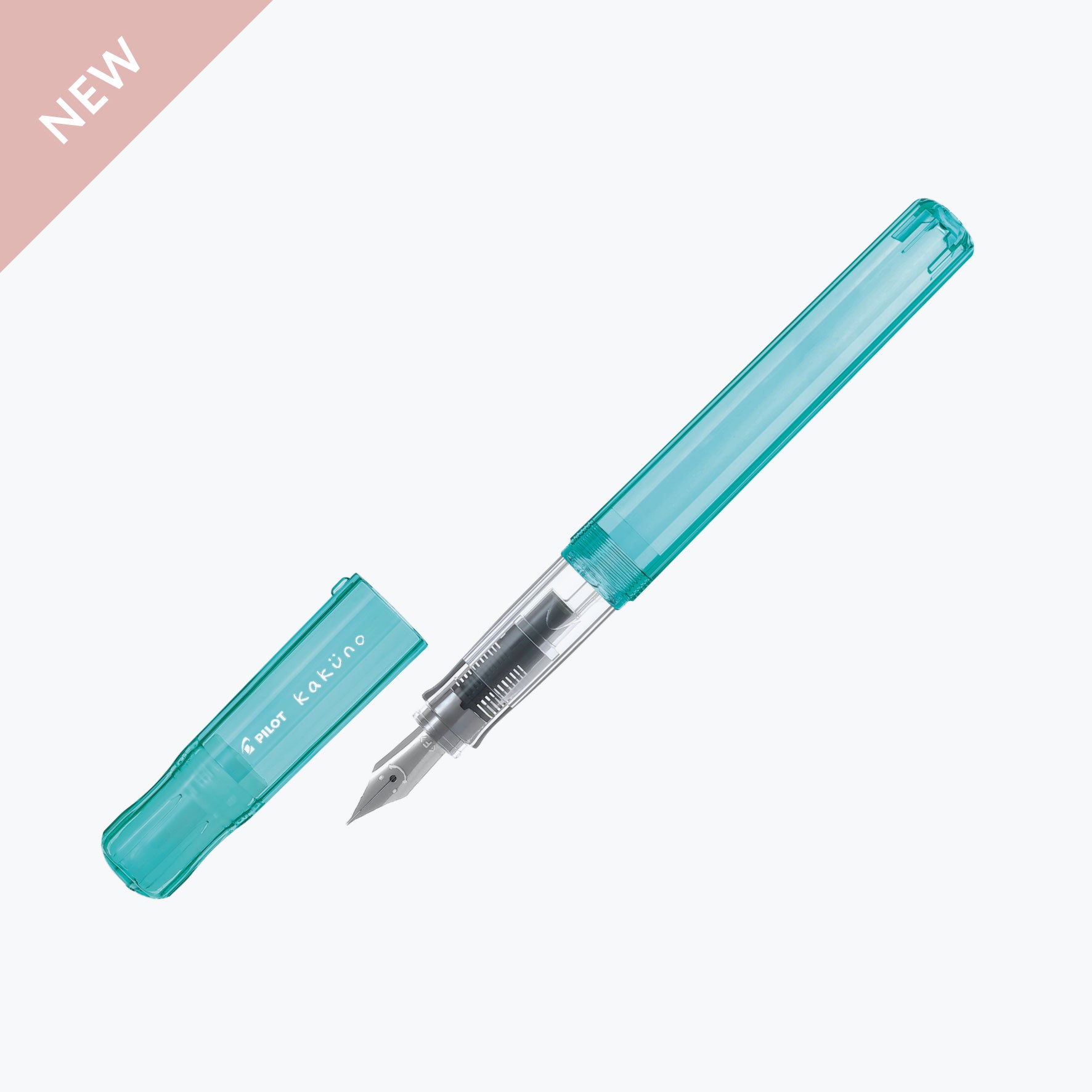 Pilot - Fountain Pen - Kakuno - Transparent Turquoise