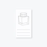 Wearingeul - Ink Swatch Cards - Bottle - Vertical