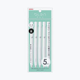 Zebra - Ballpoint Pen - Blen - White - Pack of 5 - 0.5mm