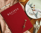 Write To Me - Recipe Book - Recipes Passed Down - Red